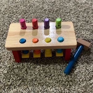 Melissa & Doug Deluxe Pounding Bench